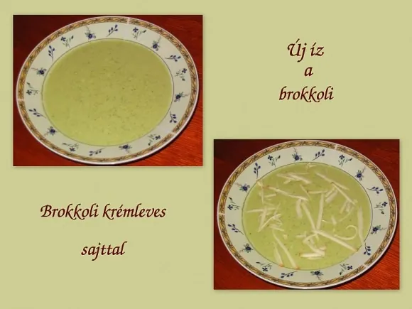 Brokkoli krémleves