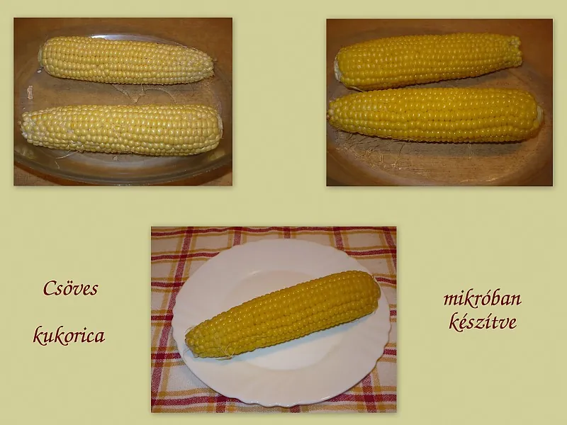 Csöves kukorica mikróban