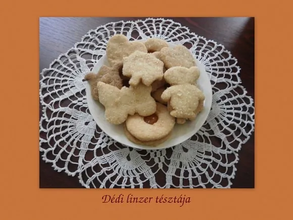 Dédi linzer tésztája