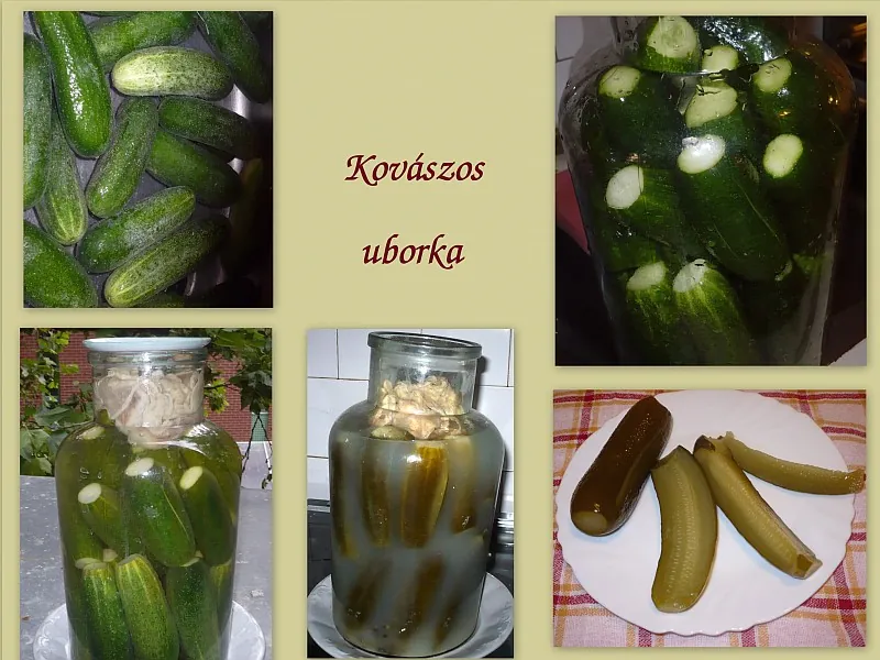Kovászos uborka
