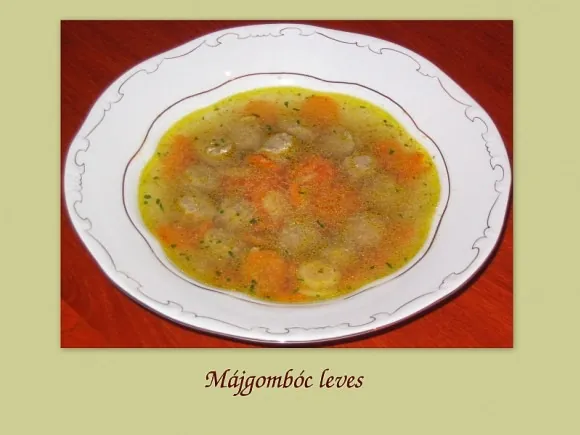 Májgombóc leves gyorsan